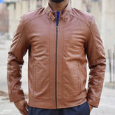 Leather Jacket Brown